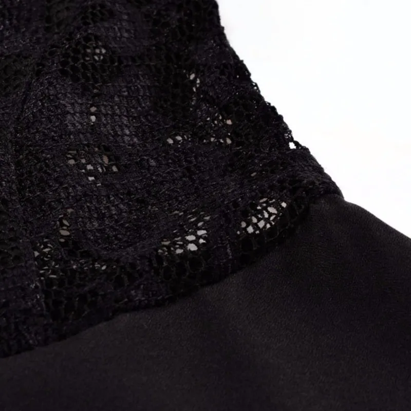 Vestidos 2016 Summer Elegant Women Casual Solid Sleeveless Slim Lace Mini Dress Hollow Out Lace Black Dress 7 Vestidos 2016 Summer Elegant Women Casual Solid Sleeveless Slim Lace Mini Dress Hollow Out Lace Black Dress 7