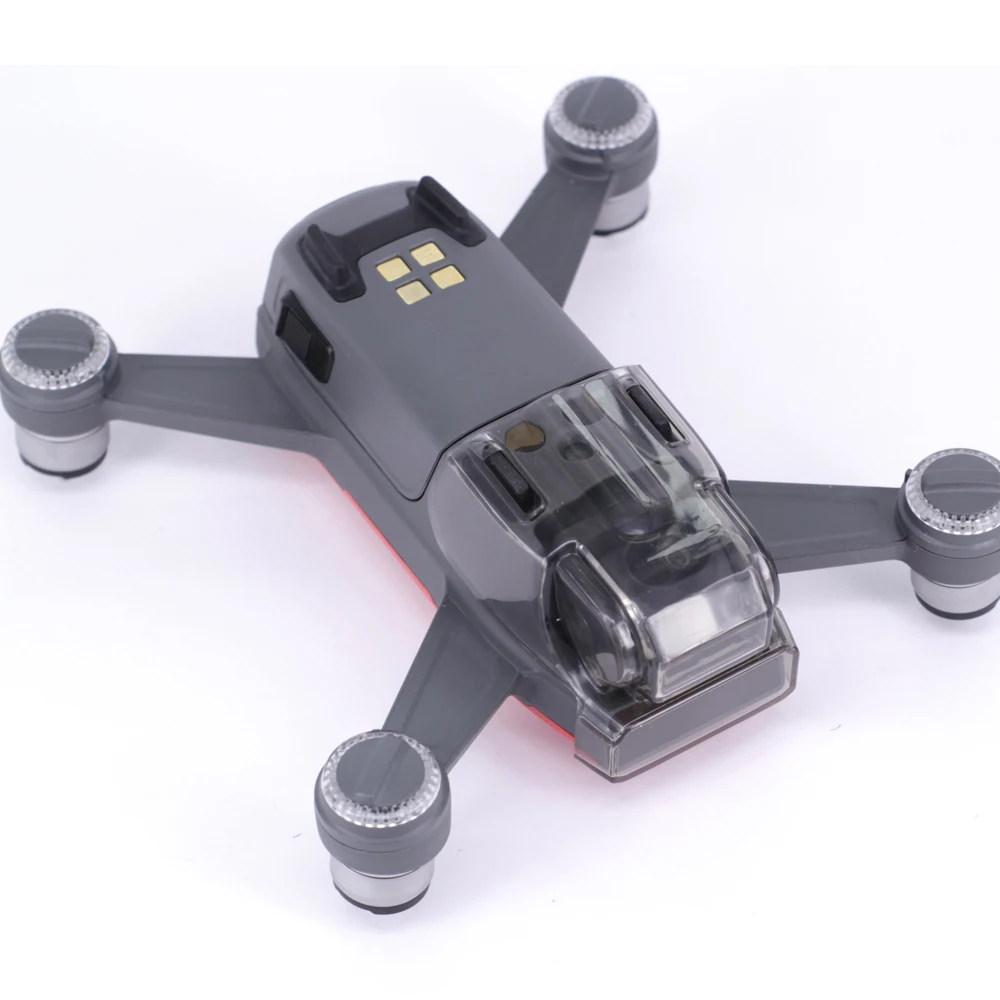 Integrated Cover for DJI SPARK Gimbal/ Camera/ Front 3D Sensor System Screen Protector Dustproof Bumprooof Quick mount/dismount
Integrated Cover for DJI SPARK Gimbal/ Camera/ Front 3D Sensor System Screen Protector Dustproof Bumprooof Quick mount/dismount