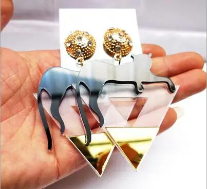 2017 new fashion acrylic triangle leopard drop earrings for women men punk rock club party jewelry geometric animal cat earrings
2017 new fashion acrylic triangle leopard drop earrings for women men punk rock club party jewelry geometric animal cat earrings
