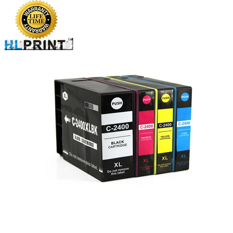 PGI 2400XL ink cartridge compatible for CANON MAXIFY IB4040 iB4140 MB5040 MB5140 MB5340 MB5440 printer PIGMENT INK 4pcs
PGI 2400XL ink cartridge compatible for CANON MAXIFY IB4040 iB4140 MB5040 MB5140 MB5340 MB5440 printer PIGMENT INK 4pcs