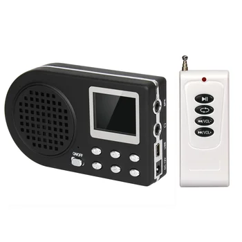 Digital Hunting Bird caller MP3 player bird sound caller Game hunting decoy+ Wireless remote control +110 Bird sounds 360B
Digital Hunting Bird caller MP3 player bird sound caller Game hunting decoy+ Wireless remote control +110 Bird sounds 360B