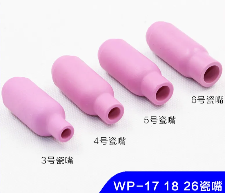 Argon Arc Welding Machine WP-18 26 17 Argon Arc Welding Nozzle Porcelain Nozzle Protective Sleeve Tip Cover Gun Head Fittings
Argon Arc Welding Machine WP-18 26 17 Argon Arc Welding Nozzle Porcelain Nozzle Protective Sleeve Tip Cover Gun Head Fittings