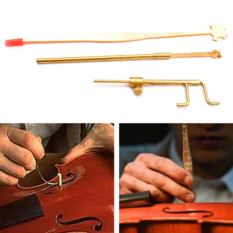 Newly Violin/Violoncello Luthier Tools Kit Sound Post Gauge Measurer Retriever Clip Set FMS19
Newly Violin/Violoncello Luthier Tools Kit Sound Post Gauge Measurer Retriever Clip Set FMS19