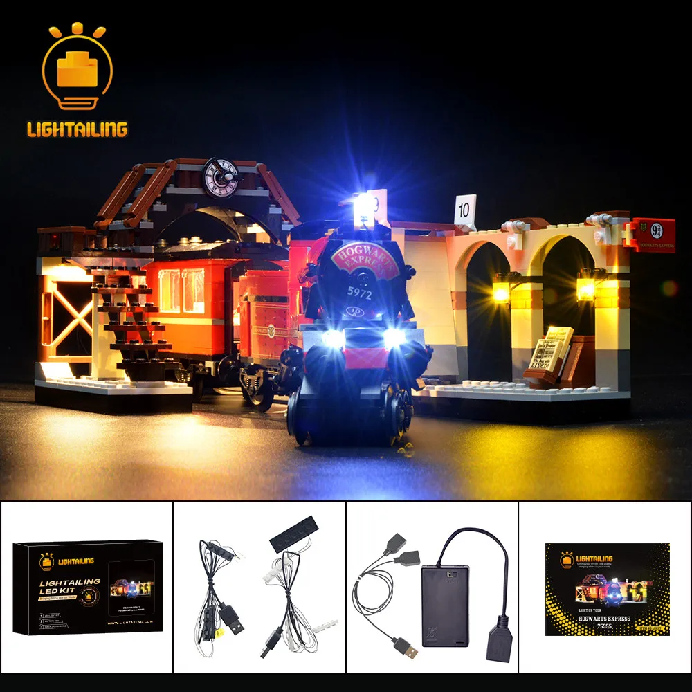 LIGHTAILING Led Light Up Kit For Hogwart`s Express Lighting Set Compatible With 75955 (NOT Include Model)
LIGHTAILING Led Light Up Kit For Hogwart`s Express Lighting Set Compatible With 75955 (NOT Include Model)