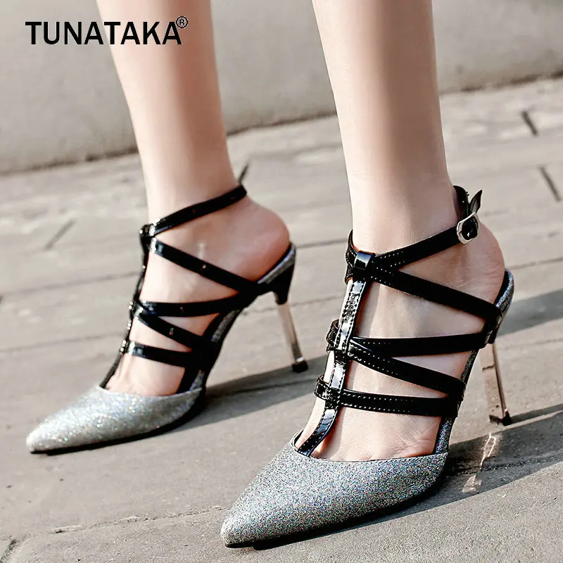 2019 Sexy Lattice Gladiator Sandals Women Fashion Thin High Heels Pointed Toe Buckle Party Shoes Female
2019 Sexy Lattice Gladiator Sandals Women Fashion Thin High Heels Pointed Toe Buckle Party Shoes Female