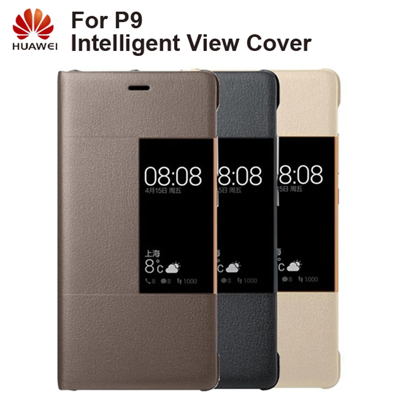 Huawei Original Smart Phone Case View Cover Flip Case For Huawei P9 Housing Sleep Function intelligent Phone Case
Huawei Original Smart Phone Case View Cover Flip Case For Huawei P9 Housing Sleep Function intelligent Phone Case