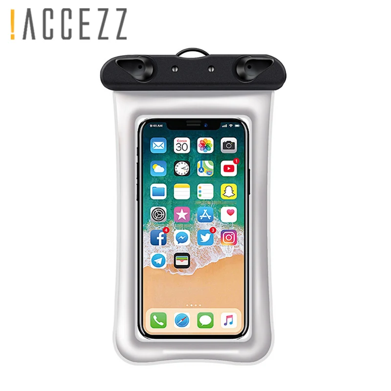 !ACCEZZ Universal Waterproof Case 6inch For iPhone XS XR X 8 7 6 Plus Water Proof Bag For Samsung S8 S9 Xiaomi Phone Cover Pouch
!ACCEZZ Universal Waterproof Case 6inch For iPhone XS XR X 8 7 6 Plus Water Proof Bag For Samsung S8 S9 Xiaomi Phone Cover Pouch