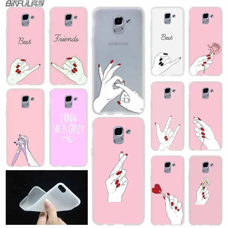 Best Friend Girlfriend girl case Cover TPU Coque For Samsung Galaxy J6 J8 J3 J5 J7 J4 J2 J1 Plus 2018 2016 2017 EU Prime Ace
Best Friend Girlfriend girl case Cover TPU Coque For Samsung Galaxy J6 J8 J3 J5 J7 J4 J2 J1 Plus 2018 2016 2017 EU Prime Ace