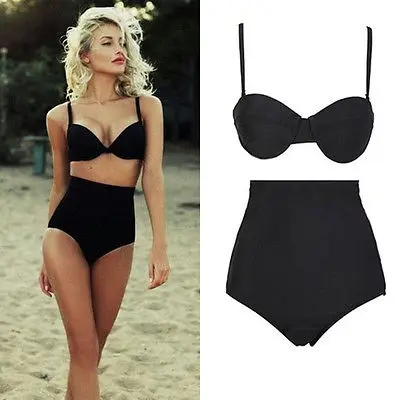 SEXY WOMEN BIKINI SET CUTEST RETRO SWIMSUIT SWIMWEAR VINTAGE PIN UP HIGH WAIST BIKINI SET BEACHWEAR BATHING SUIT BIQUINI
SEXY WOMEN BIKINI SET CUTEST RETRO SWIMSUIT SWIMWEAR VINTAGE PIN UP HIGH WAIST BIKINI SET BEACHWEAR BATHING SUIT BIQUINI