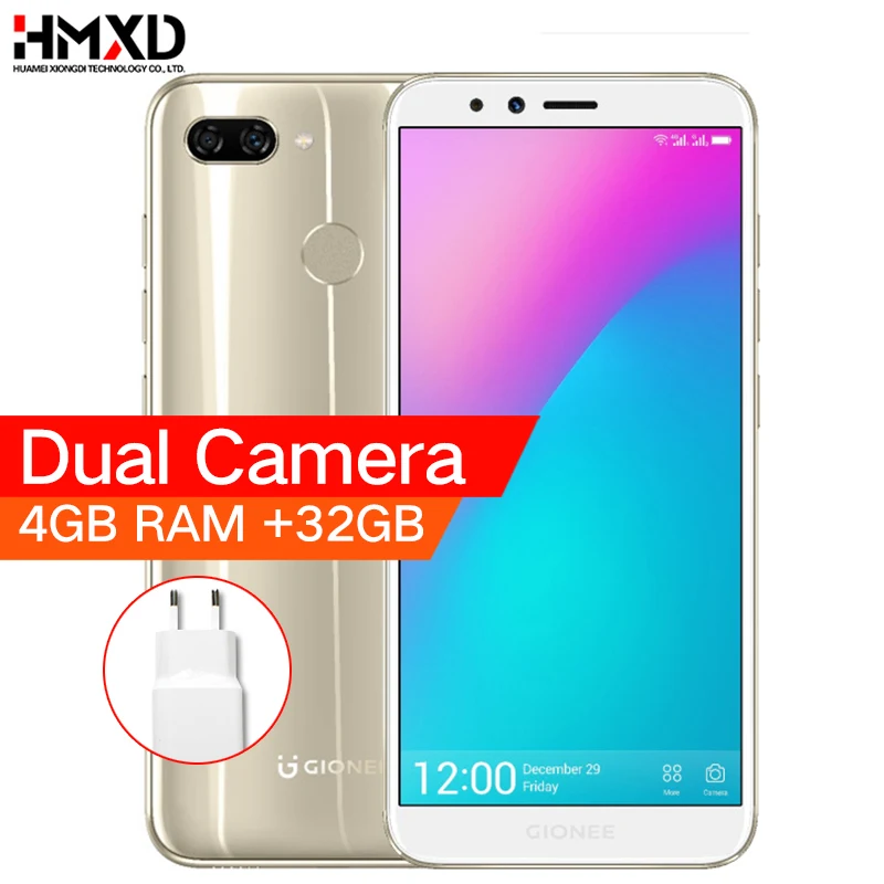 Global Version GIONEE S11 lite 4GB RAM 32GB 64GB ROM 5.7inch 1080P 3030mAh Snapdragon 430 1.4GHz Octa Core Android 7.1 13MP+2MP
Global Version GIONEE S11 lite 4GB RAM 32GB 64GB ROM 5.7inch 1080P 3030mAh Snapdragon 430 1.4GHz Octa Core Android 7.1 13MP+2MP