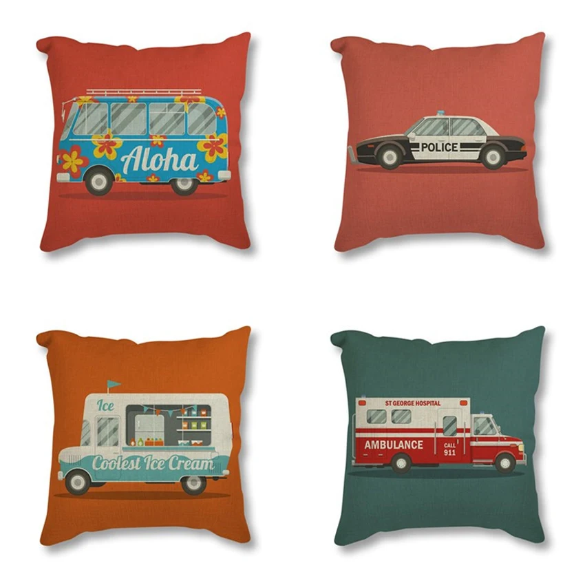 Kawaii Cartoon Rainbow Bus Travel Trip Car Print Linen Cushion Cover For Sofa Chair Decorative Cushion Throw Pillow Case 45x45cm
Kawaii Cartoon Rainbow Bus Travel Trip Car Print Linen Cushion Cover For Sofa Chair Decorative Cushion Throw Pillow Case 45x45cm