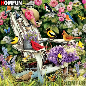 HOMFUN Full Square/Round Drill 5D DIY Diamond Painting "Bird flower" 3D Diamond Embroidery Cross Stitch Home Decor A21348
HOMFUN Full Square/Round Drill 5D DIY Diamond Painting "Bird flower" 3D Diamond Embroidery Cross Stitch Home Decor A21348