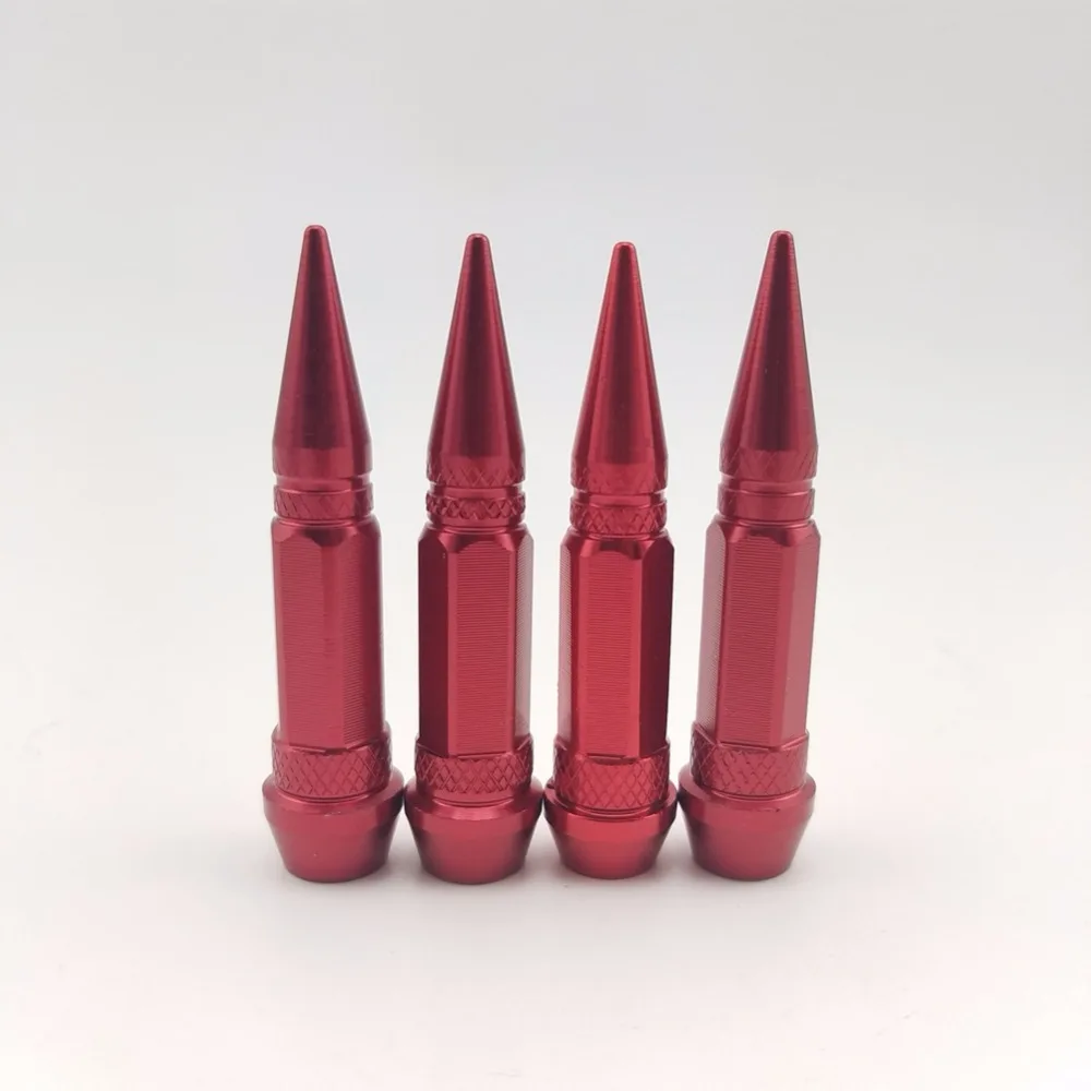 4Pcs/set Universal Forged Aluminum Auto Bicycle Car Tire Valve Cap Valve Stem Caps
4Pcs/set Universal Forged Aluminum Auto Bicycle Car Tire Valve Cap Valve Stem Caps