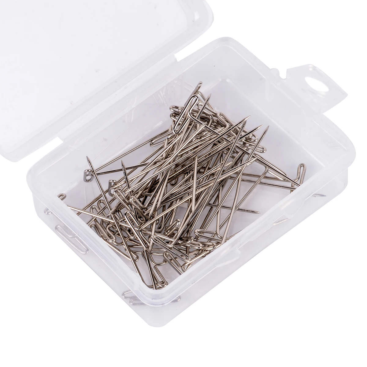1 Box 50pcs 38mm Metal T Pins Silver Metal T Shape Needles Durable DIY Tool for Modelling Wigs Sewing Crafts Model
1 Box 50pcs 38mm Metal T Pins Silver Metal T Shape Needles Durable DIY Tool for Modelling Wigs Sewing Crafts Model