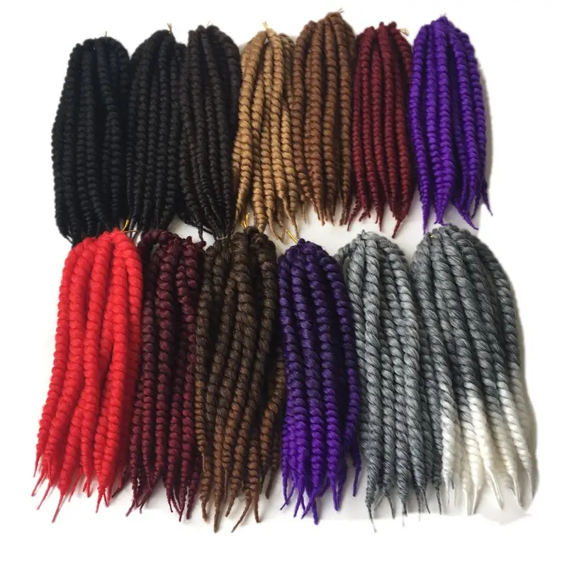 Luxury For Braiding 12" 12strands/pack 13colors Crochet Braids Havana Mambo Twist Synthetic Braiding Hair Extensions
Luxury For Braiding 12" 12strands/pack 13colors Crochet Braids Havana Mambo Twist Synthetic Braiding Hair Extensions