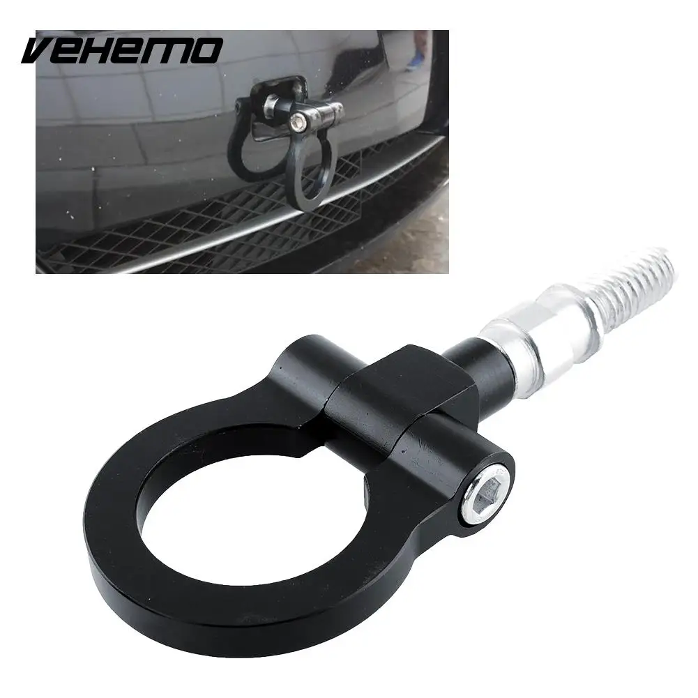 Vehemo New Black Racing Screw in Front Rear Euro Type Towing Hook Aluminum For BMW X3 X6 Mini Cooper Durability
Vehemo New Black Racing Screw in Front Rear Euro Type Towing Hook Aluminum For BMW X3 X6 Mini Cooper Durability