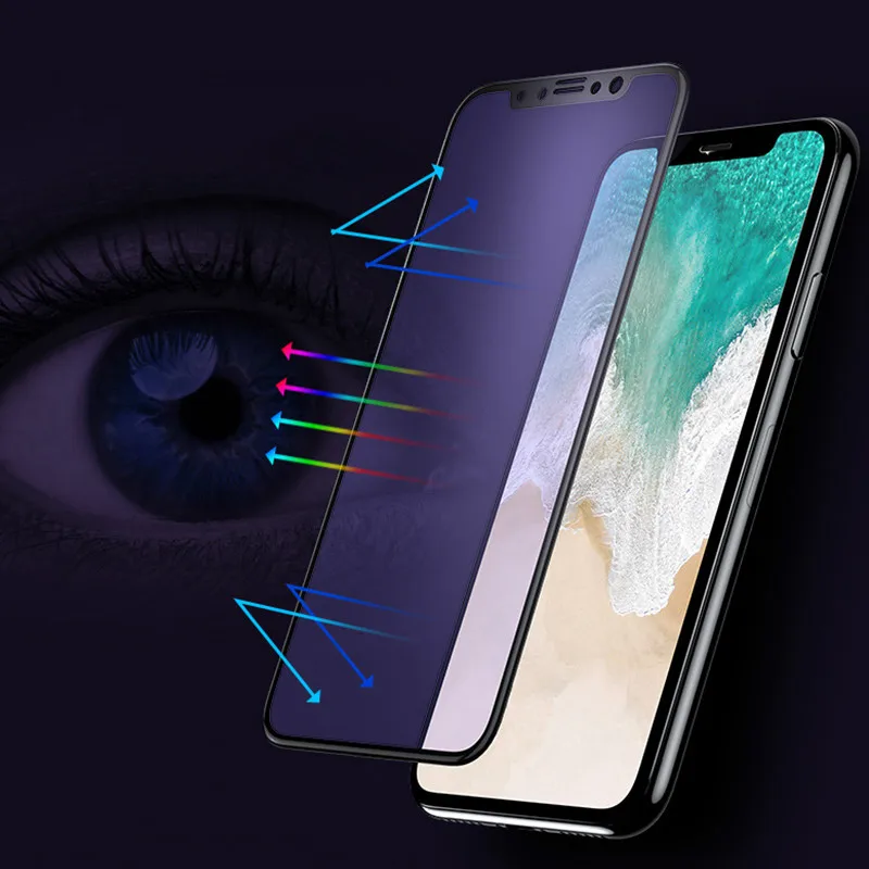 For iPhone6s plus 7 8 plus XS max Screen Protector Carbon Fiber Soft Edge Anti Blue Light 9H Tempered Glass Screen for iPhone X
For iPhone6s plus 7 8 plus XS max Screen Protector Carbon Fiber Soft Edge Anti Blue Light 9H Tempered Glass Screen for iPhone X