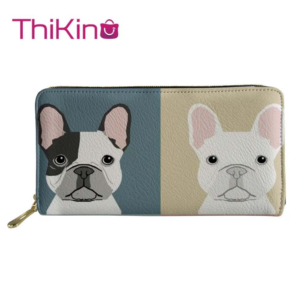 Thikin Bulldog Pattern Long Wallets Zipper Phone Bag for Girls Animals Clutch Purse Carteira Handbags Notecase 2019
Thikin Bulldog Pattern Long Wallets Zipper Phone Bag for Girls Animals Clutch Purse Carteira Handbags Notecase 2019