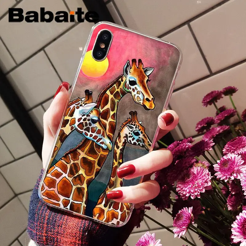 Funny cute painting small animal