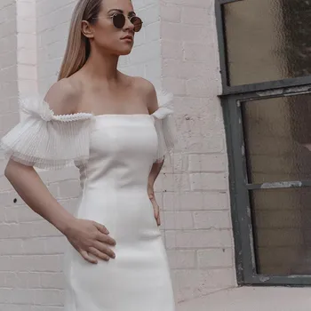CIEMIILI Women Dresses 2019 Spring Autumn Bandage Dress Sexy Club Fashion Slash Neck Celebrity Evening Party Clothes White
CIEMIILI Women Dresses 2019 Spring Autumn Bandage Dress Sexy Club Fashion Slash Neck Celebrity Evening Party Clothes White