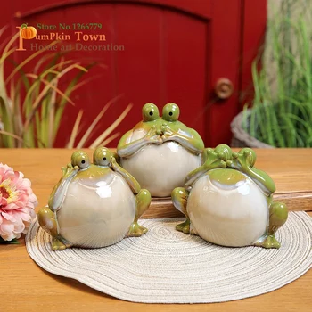 Outdoor pond ceramic glazed frog,do not listen to not say to not look,follow the heart,piggy bank/garden garden pool landscape
Outdoor pond ceramic glazed frog,do not listen to not say to not look,follow the heart,piggy bank/garden garden pool landscape