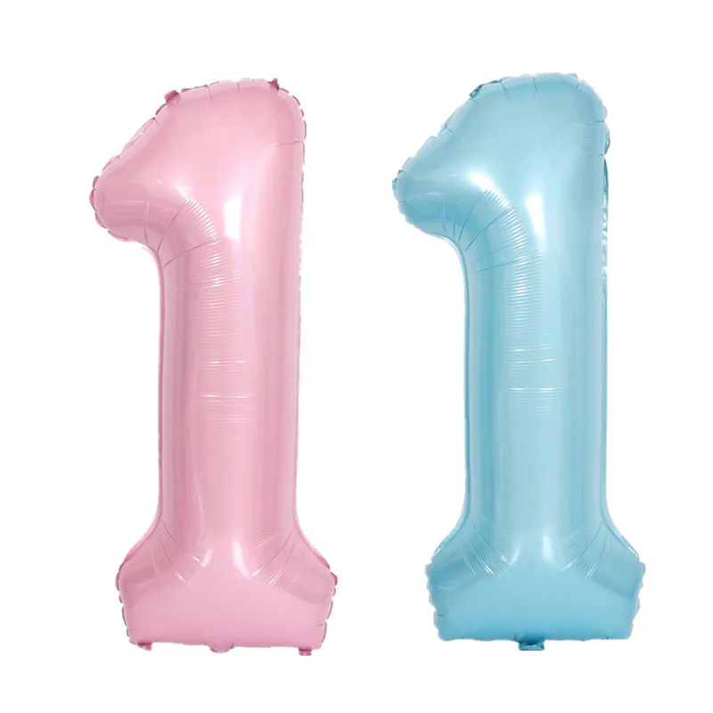 40 Inch Pink Blue Digital Balloon Large Number Helium Balloon for Boy Girl Baby 1st Birthday Party Decor Baby Shower Supplies
40 Inch Pink Blue Digital Balloon Large Number Helium Balloon for Boy Girl Baby 1st Birthday Party Decor Baby Shower Supplies