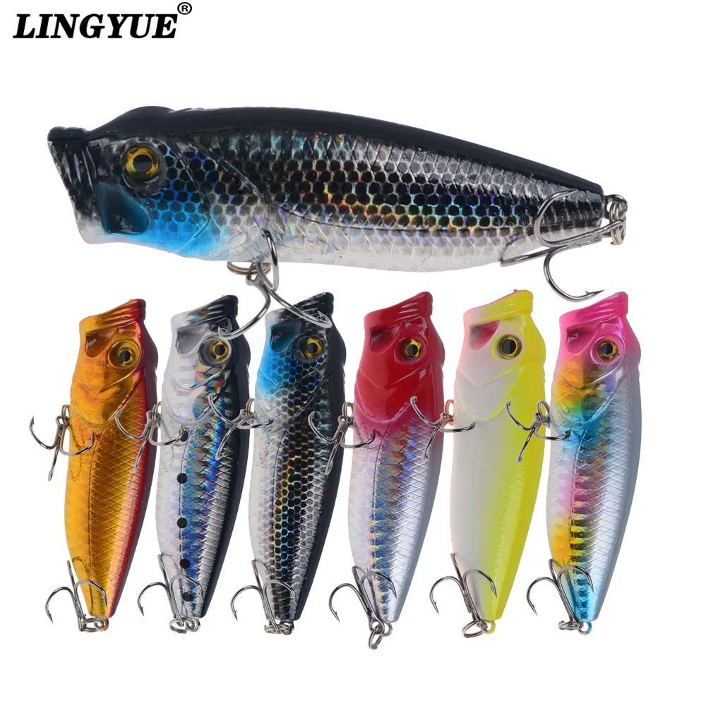 1PCS Plastic Hard Popper Fishing Lure 8cm 15g Topwater Isca Artificial Bait Crankbait Wobbler Pesca Leurre For Bass Pike
1PCS Plastic Hard Popper Fishing Lure 8cm 15g Topwater Isca Artificial Bait Crankbait Wobbler Pesca Leurre For Bass Pike