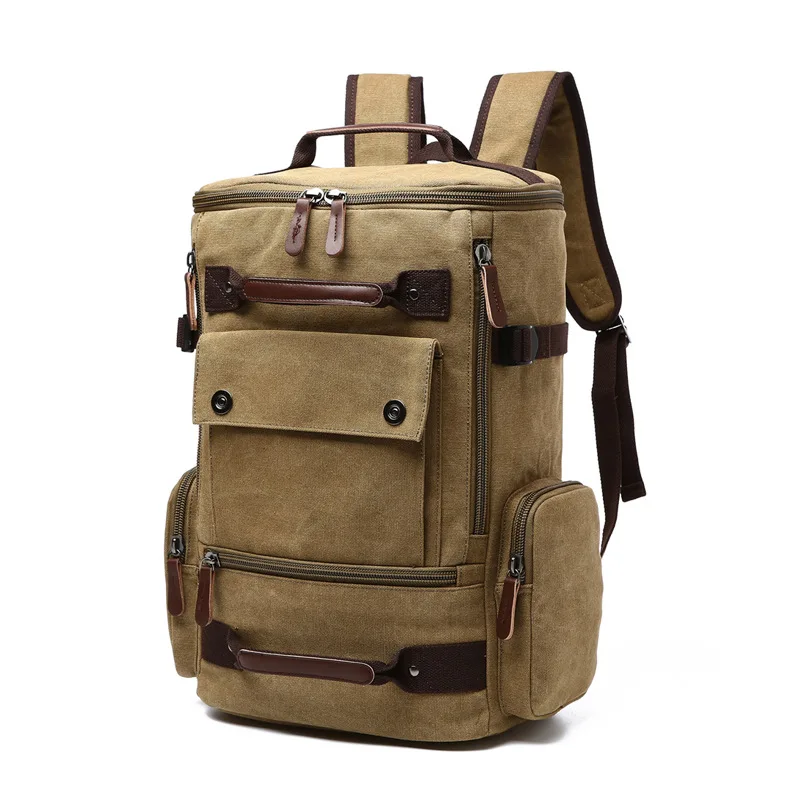 Large Capacity Men Canvas Backpack Mochila Laptop Computer Bag Casual Men Travel Luggage Backpack Mountaineering Versatile Bag
Large Capacity Men Canvas Backpack Mochila Laptop Computer Bag Casual Men Travel Luggage Backpack Mountaineering Versatile Bag