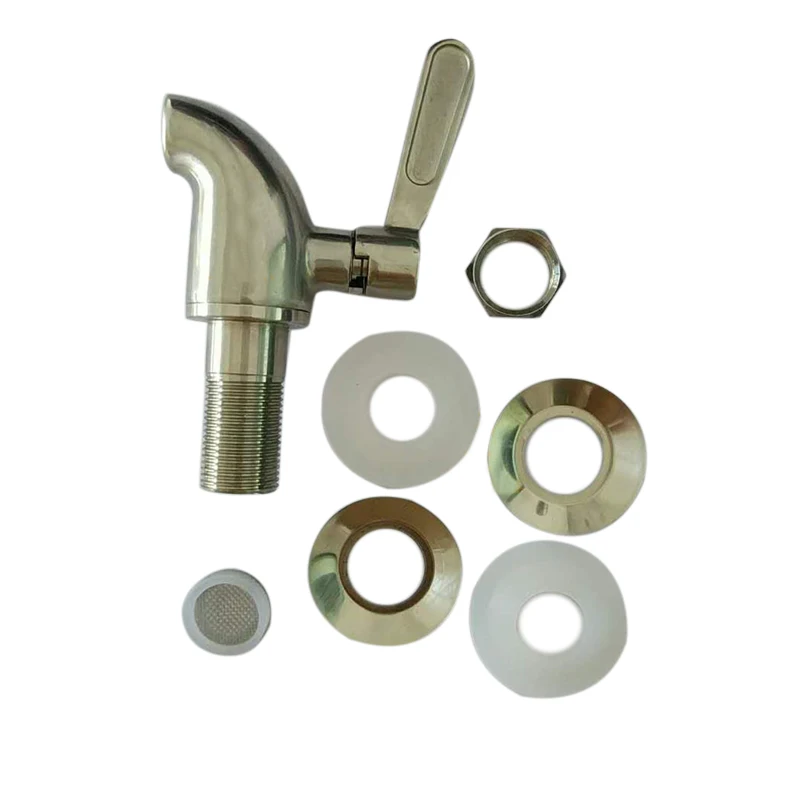 Stainless Steel Beverage Dispenser Replacement Faucet Tap Spigot for Barrel Fermenter Wine Beer LBShipping
Stainless Steel Beverage Dispenser Replacement Faucet Tap Spigot for Barrel Fermenter Wine Beer LBShipping