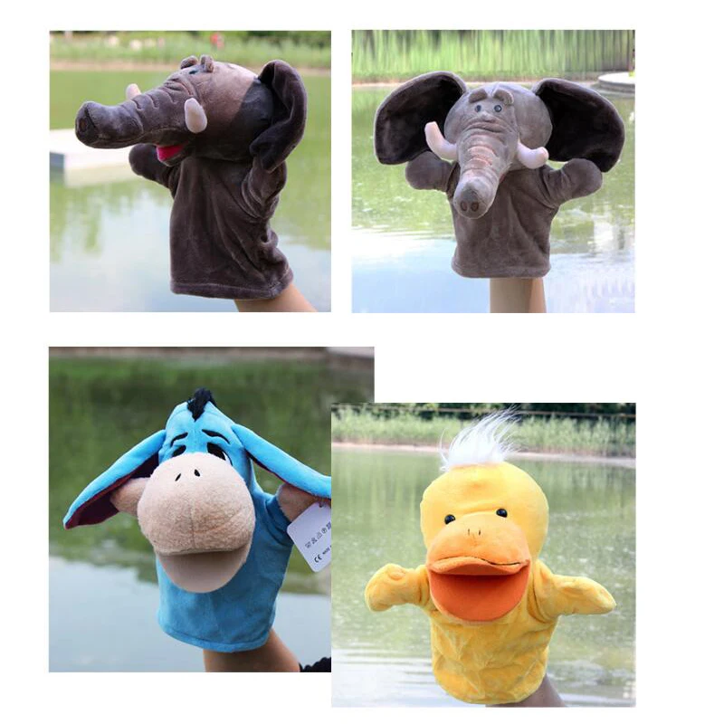 Animal Hand Puppet Marioneta Puppet Dolls Plush Elephant Lion Duck Dog Cat Hand Doll Learning Baby Toys Early Educational Toy
Animal Hand Puppet Marioneta Puppet Dolls Plush Elephant Lion Duck Dog Cat Hand Doll Learning Baby Toys Early Educational Toy