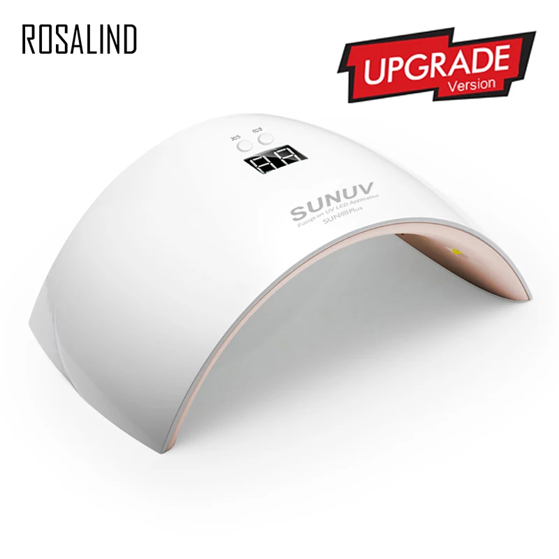 ROSALIND Sun 9X Plus 36W UV Lamp 18 LEDS Apparatus Nails Dryer With 30s/60s Button UV LED Lamp Manicure Nail For All Gel Varnish
ROSALIND Sun 9X Plus 36W UV Lamp 18 LEDS Apparatus Nails Dryer With 30s/60s Button UV LED Lamp Manicure Nail For All Gel Varnish