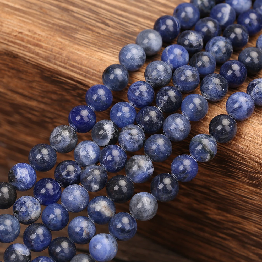 Natural Stone Beads 4 6 8 10 12MM Round Blue Loose Beads Fit DIY Beads Fashion Jewelry Making
Natural Stone Beads 4 6 8 10 12MM Round Blue Loose Beads Fit DIY Beads Fashion Jewelry Making