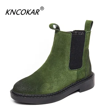 Genuine Leather Women Chelsea Boots Brand Winter Warm Short Ankle Boots Plus Size Platform Single Flats Martin Shoes Woman
Genuine Leather Women Chelsea Boots Brand Winter Warm Short Ankle Boots Plus Size Platform Single Flats Martin Shoes Woman