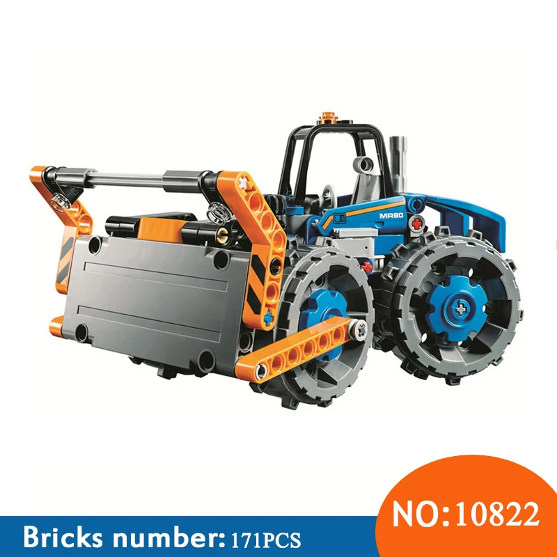BELA 10822 171pcs 2In1 Technic City Bulldozer Compactor Bela Building Blocks Compatible 42071 Brick Toys For Children
BELA 10822 171pcs 2In1 Technic City Bulldozer Compactor Bela Building Blocks Compatible 42071 Brick Toys For Children