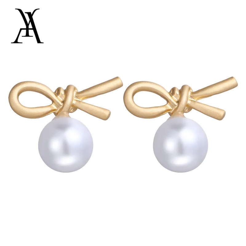 AY New Personality Stud Earrings High Quality Tie Knot Imitation Pearl Earrings For Women Stud Earrings Boucle D'oreille Jewelry
AY New Personality Stud Earrings High Quality Tie Knot Imitation Pearl Earrings For Women Stud Earrings Boucle D'oreille Jewelry
