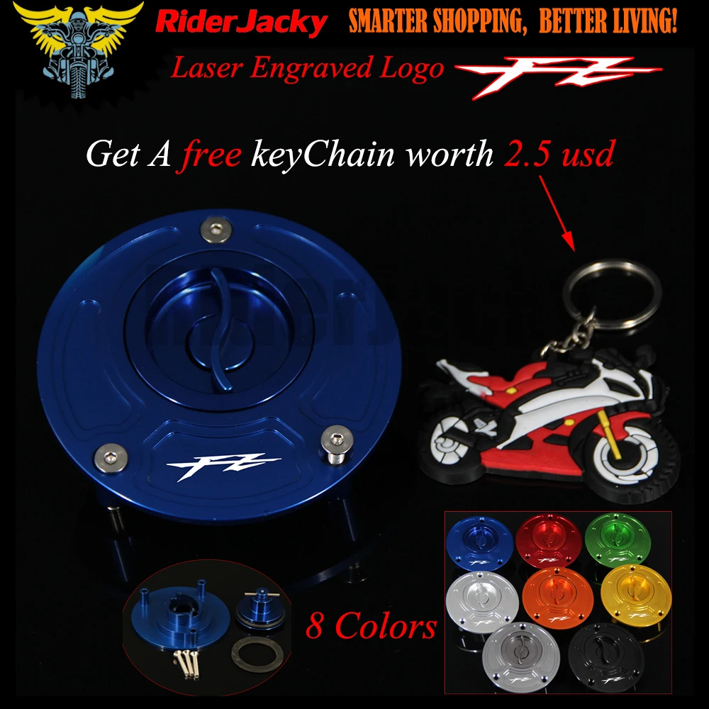 Blue Red logo CNC Aluminum Keyless Motorcycle Accessories Fuel Gas Tank Cap Cover For Yamaha FZ16 FZ 16 2011 2012 2013 2014 2015
Blue Red logo CNC Aluminum Keyless Motorcycle Accessories Fuel Gas Tank Cap Cover For Yamaha FZ16 FZ 16 2011 2012 2013 2014 2015