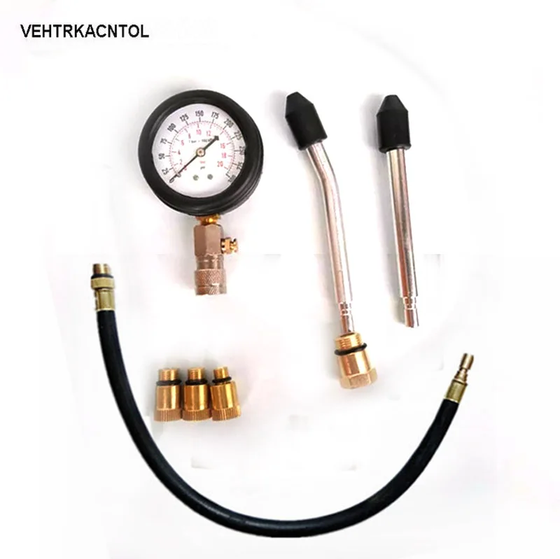 New Universal Auto Car Petrol Gas Engine Cylinder Compression Pressure Gauge Meter Tester Kit Set Tool
New Universal Auto Car Petrol Gas Engine Cylinder Compression Pressure Gauge Meter Tester Kit Set Tool
