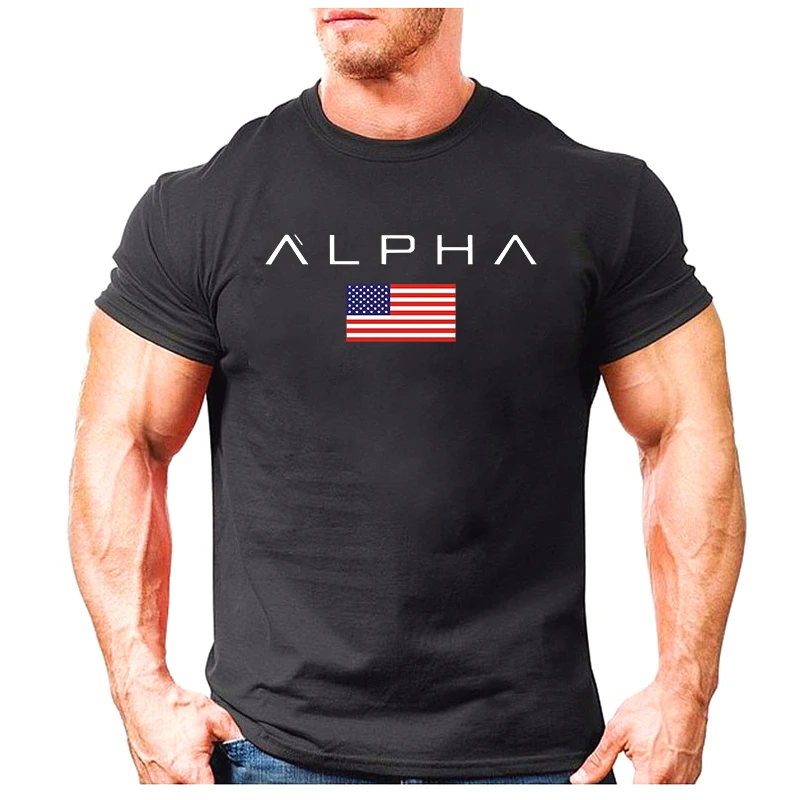 2019 Cool mens t shirts fashion ALPHA Industries T-shirt Cotton short sleeves tee shirt summer style cozy t-shirts size XS-3XL
2019 Cool mens t shirts fashion ALPHA Industries T-shirt Cotton short sleeves tee shirt summer style cozy t-shirts size XS-3XL