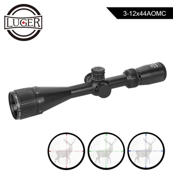 LUGER 3-12x44 Hunting Scope Red Green Blue Illuminated Reticle Sight Tactical Optic Riflescope Air Guns Sniper Rifle Scope
LUGER 3-12x44 Hunting Scope Red Green Blue Illuminated Reticle Sight Tactical Optic Riflescope Air Guns Sniper Rifle Scope