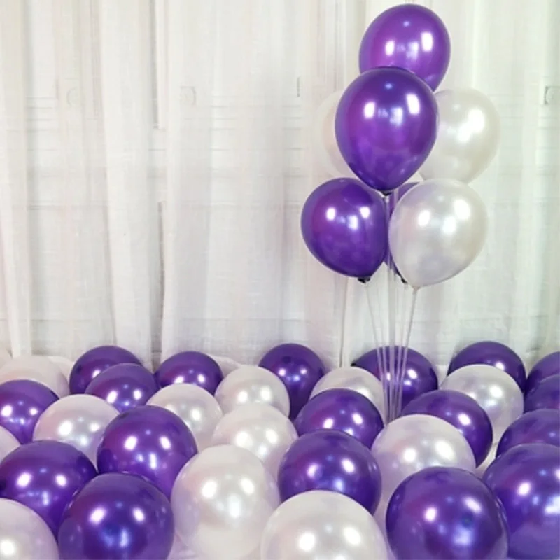 20/50 sztuk perłowe balony lateksowe 10 cal - dekoracje ślubne, uroczystości, baby shower, urodziny - Wianko - 7