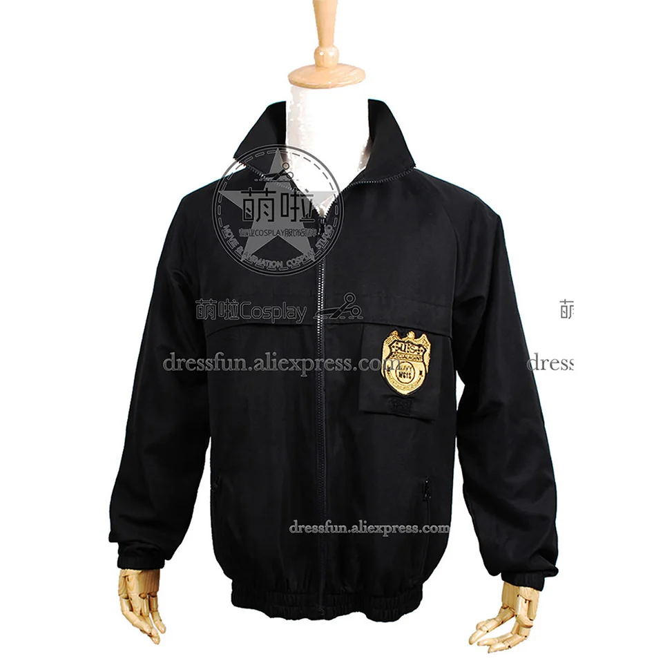 NCIS Cosplay Black Staff Jacket Costume New Cool Coat Uniform Outfits Suit Halloween Fashion Party Fast Shipping
NCIS Cosplay Black Staff Jacket Costume New Cool Coat Uniform Outfits Suit Halloween Fashion Party Fast Shipping