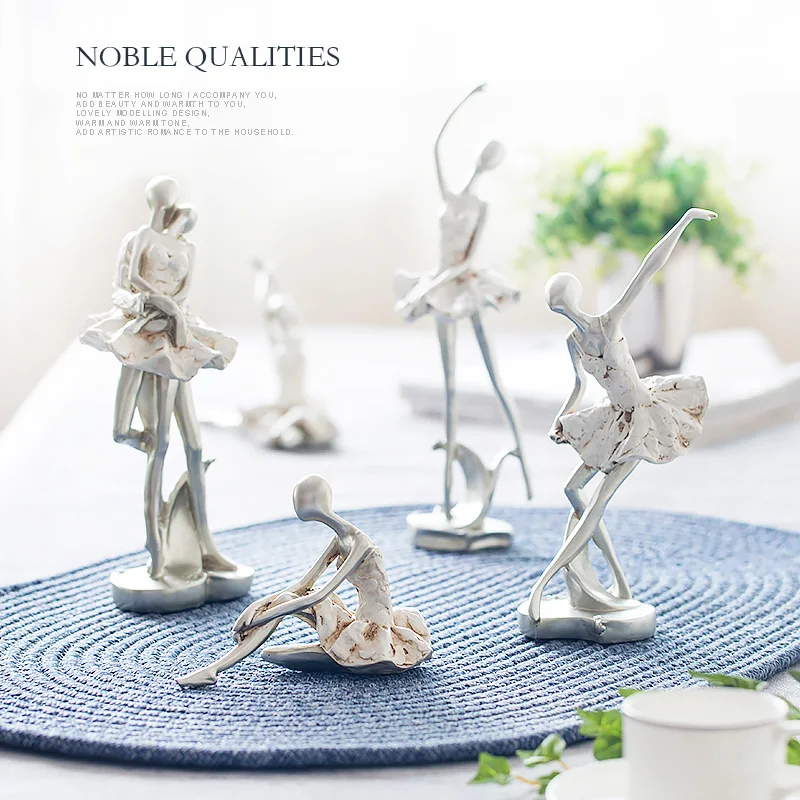 White ballerina girl dancer 1pc art creative character home resin jewelry fashion decoration dancer decoration
White ballerina girl dancer 1pc art creative character home resin jewelry fashion decoration dancer decoration