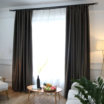 2017 Pure color woven blackout window curtains for home 4 color can choose All match curtains
2017 Pure color woven blackout window curtains for home 4 color can choose All match curtains