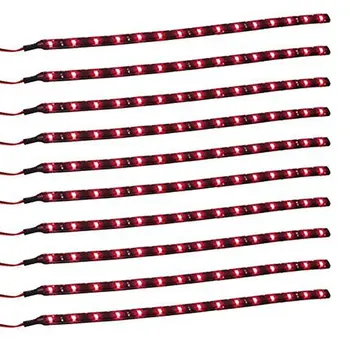 2pcs 30CM Flexible 15 LED SMD Waterproof Strips 5050 Bright Lights 12V For Cars Trucks Boat Motorcycle QJ888
2pcs 30CM Flexible 15 LED SMD Waterproof Strips 5050 Bright Lights 12V For Cars Trucks Boat Motorcycle QJ888