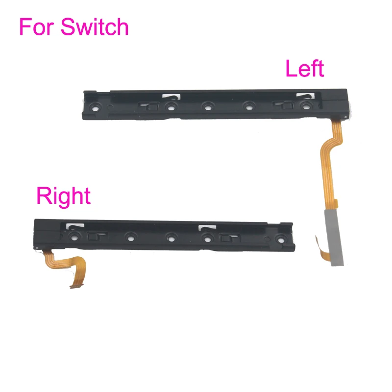 10pcs Original Right and left Slide rail With Flex Cable Repair Part For Nintend Switch Console NS rebuild track Slider
10pcs Original Right and left Slide rail With Flex Cable Repair Part For Nintend Switch Console NS rebuild track Slider