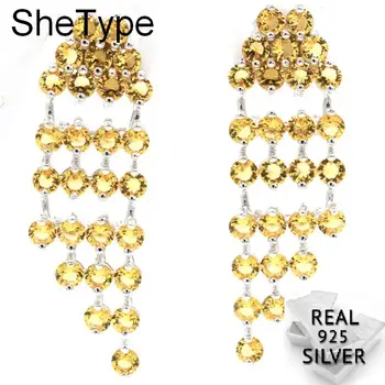 2019 New Arrival Golden Citrine Engagement Ladies 925 Solid Sterling Silver Earrings 39x12mm
2019 New Arrival Golden Citrine Engagement Ladies 925 Solid Sterling Silver Earrings 39x12mm