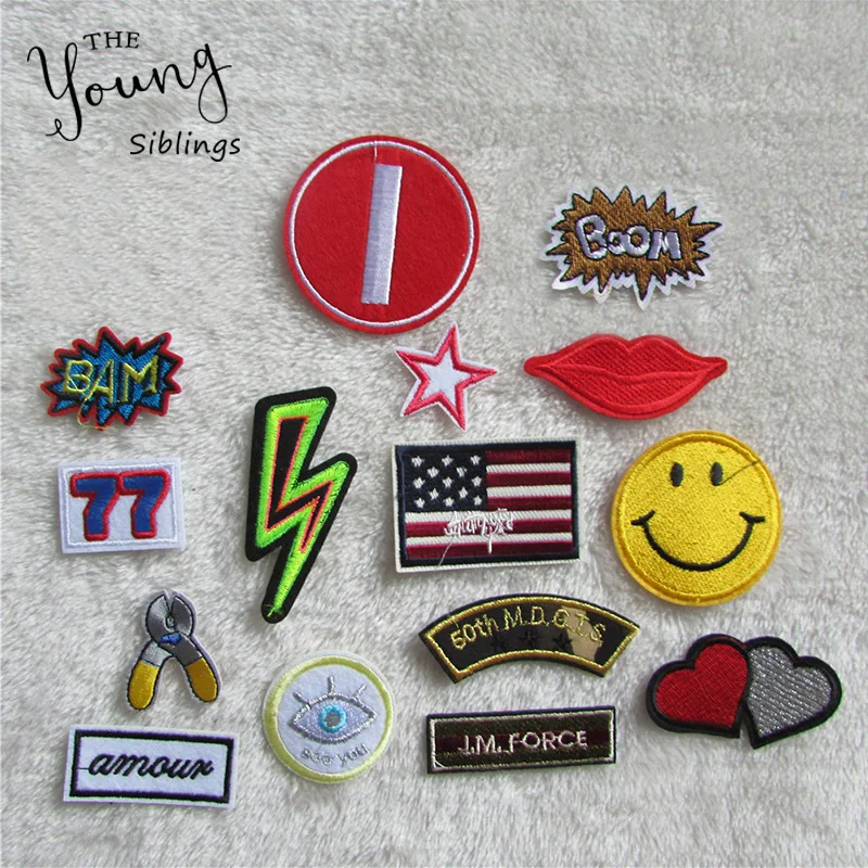 new style fashion cartoon patterend hot melt adhesive applique embroidery patches stripes DIY ornamentation accessory numerals
new style fashion cartoon patterend hot melt adhesive applique embroidery patches stripes DIY ornamentation accessory numerals