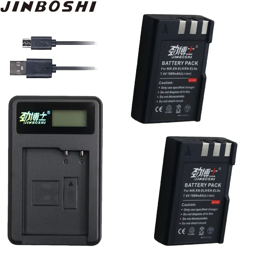 2Pcs 1900mAh EN-EL9 EN-EL9a EN EL9 EN EL9a ENEL9 battery +LCD USB Charger for Nikon ENEL9 D40 D60 D40X D5000 D3000
2Pcs 1900mAh EN-EL9 EN-EL9a EN EL9 EN EL9a ENEL9 battery +LCD USB Charger for Nikon ENEL9 D40 D60 D40X D5000 D3000