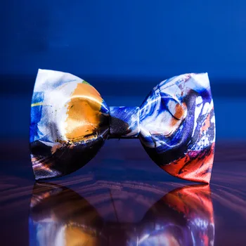 Free shipping new fashion men's Bow tie men women blue oil brush touch original printing and groom groomsman host ceremonies
Free shipping new fashion men's Bow tie men women blue oil brush touch original printing and groom groomsman host ceremonies