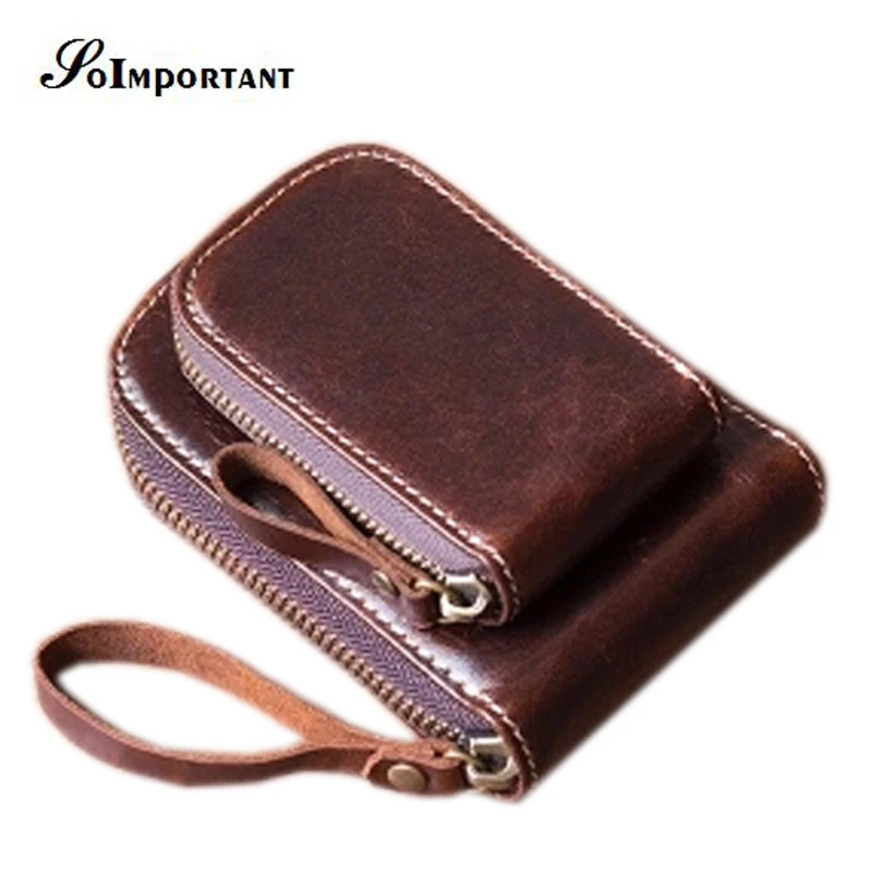 Genuine Leather Credit Card Holder Men ID Case Bank Card Wallet Male Housekeeper Zipper Coin Purse Car Keys Walet Portomonee
Genuine Leather Credit Card Holder Men ID Case Bank Card Wallet Male Housekeeper Zipper Coin Purse Car Keys Walet Portomonee